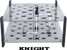 Knight -moves in a L shape