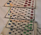3D Checkers for 3 Persons