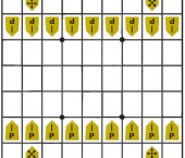 Regular Shogi Board of 9x9