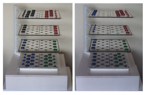 3D Checkers for 4 players